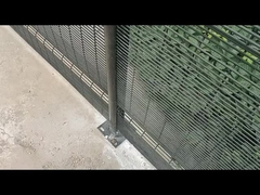 صاف و 358 شبكه ي ويلد شده گودال حفاظتي پوشيده با پودر باغچه اي با نوک 2 × 2.5 متر