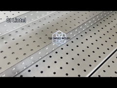 بلوک سازی پنجره داخلی 153mm سیم سوراخ شده