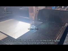 شبكه سيم سوراخ شده گالوانيزه شده 6 ميلي متر