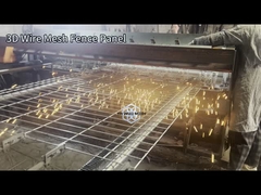 گالوانیزه شده 3D Curvy Fence برای باغ خانه مدرسه یا زمین بازی