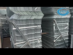 پنل حصار مثلث با امنیت بالا ضد برش بغل سیم برای حفاظت از محیط