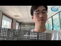 سوراخ های برش لیزری شیشه ای فلزی سوراخ شده فلز ضد زنگ