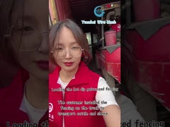 پنل حصار سه گانه تزئینی سیم میش امنیت بالا رنگ سفارشی