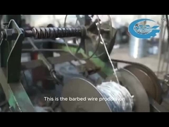 سیم خاردار فولادی گالوانیزه گرم 12 گیج برای حصارکشی امنیتی