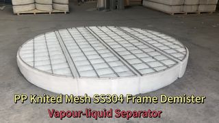 ویدئو اسکرابر مرطوب pp demister SO2