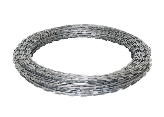 Stainless Steel Razor Barbed Wire 450mm Coil Anti Climb Security