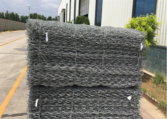 Hdg 120x150 فلزات فلز خوب سبد گابيون برای دیوار نگهدارنده سنگ