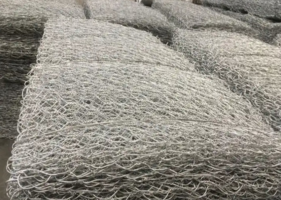 آهن کم کربن 3،0 میلی متری شبک سیم گابیون مقاوم در برابر خوردگی