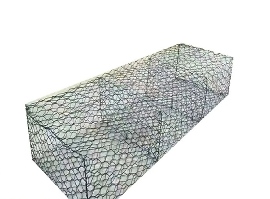 دیوار پشتی هکساگونال باکس گابیون برای کنترل سیل رودخانه 3*1*1m