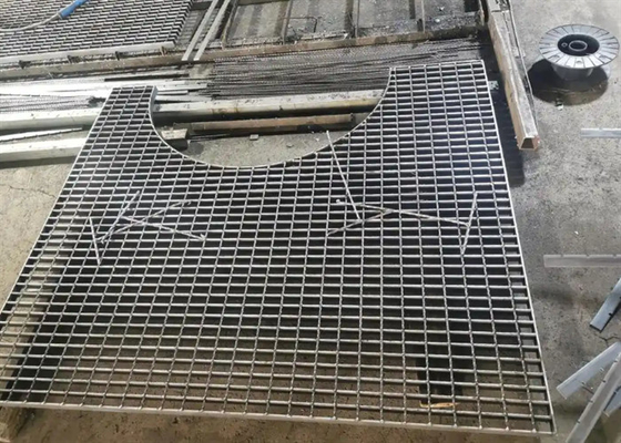 HDG آهنگر فولاد راهرو شبکه برای Trech پوشش 30 * 5mm ISO:9001
