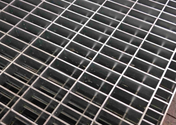 نرده گریتینگ فولادی گالوانیزه گرم برای ساخت و ساز بار سنگین