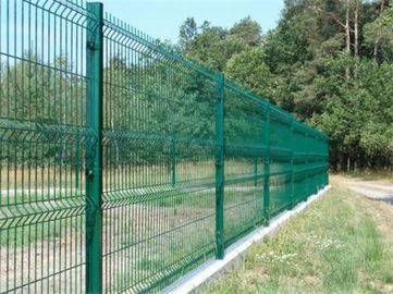 نرده محصور سیم سبز سبز گالوانیزه 3D Curvy Galvanized ، 358 نرده امنیتی