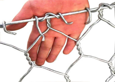سبدهای مش سیم گابیونی پر شده با سنگ گالوانیزه 2.8 میلی متر