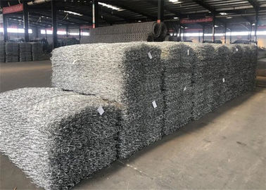 جعبه مش مشبک Galvanized سنگین 2.7 میلی متر جعبه 1mx1mx1m