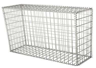 توری سنگ قفس نگهدارنده دیوار 60 X 80 mm Gabion Wire mesh