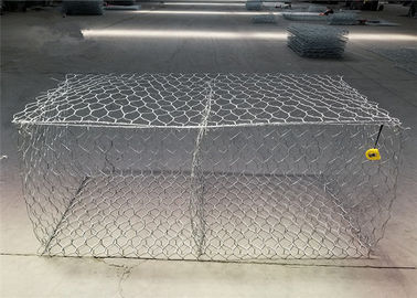 مش مشبک Gabion 2.2x 60x80mm برای دیوار رودخانه Gabion Wall