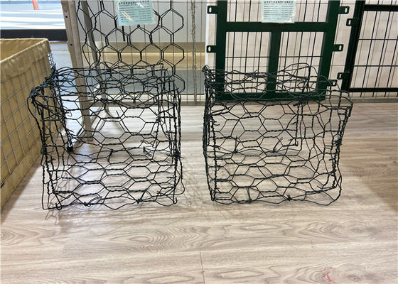 محافظت از سیم Galfan Seawall 1 * 1 * 0.5m Gabion Wire mesh